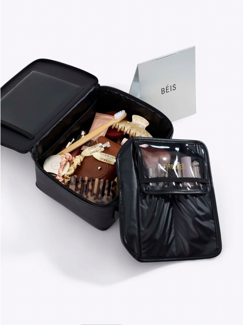 BEIS Cosmetic Case in Black - Picture 3 of 6